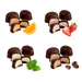 Dark Assorted Crèmes Balliton Box 240g