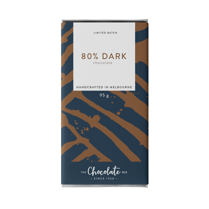 Dark Chocolate 80% Block, 95g *Limited Batch*