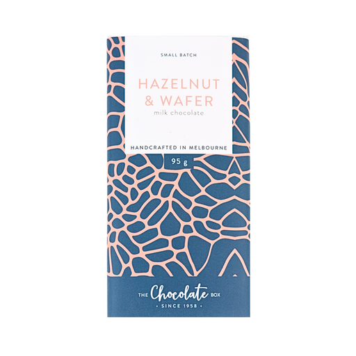 Milk Hazelnut & Wafer Block, 95g *Small Batch*