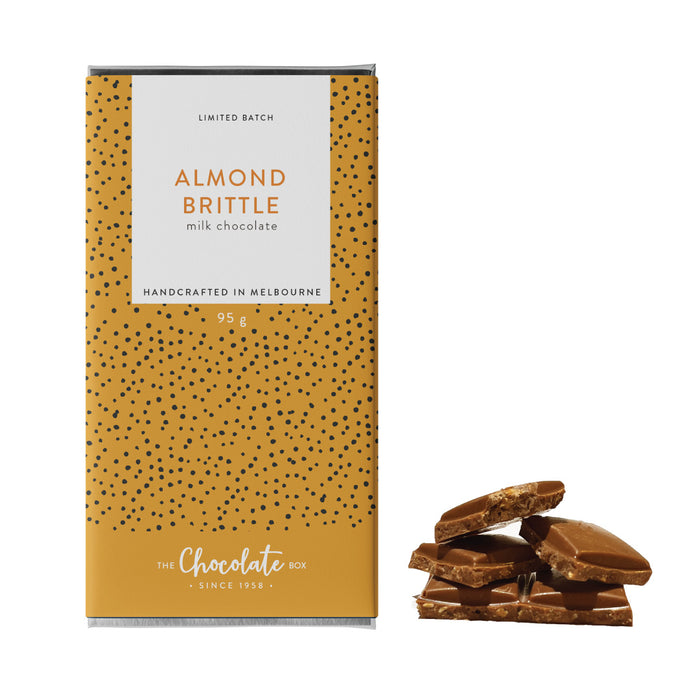 Almond Brittle Milk Chocolate, 95g *Limited Batch*