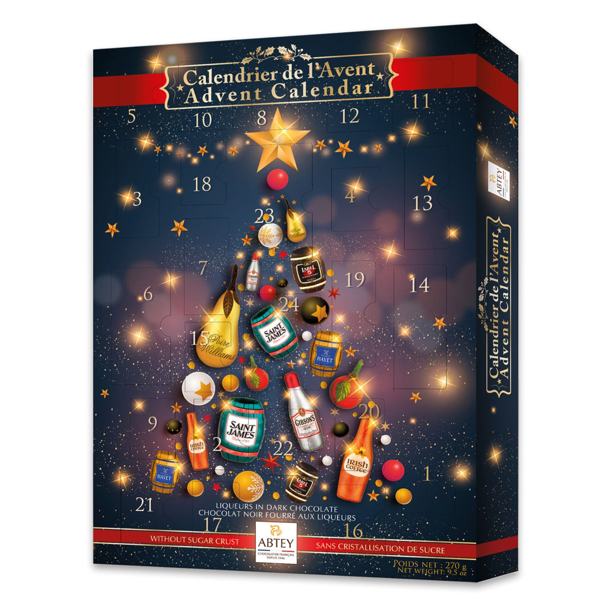 Christmas Nativity Chocolate Advent Calendar, 29cm X 40cm — Chocolate Box