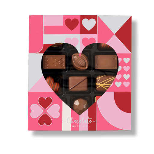 Classic Milk Chocolate Box in Heart Sleeve 175g