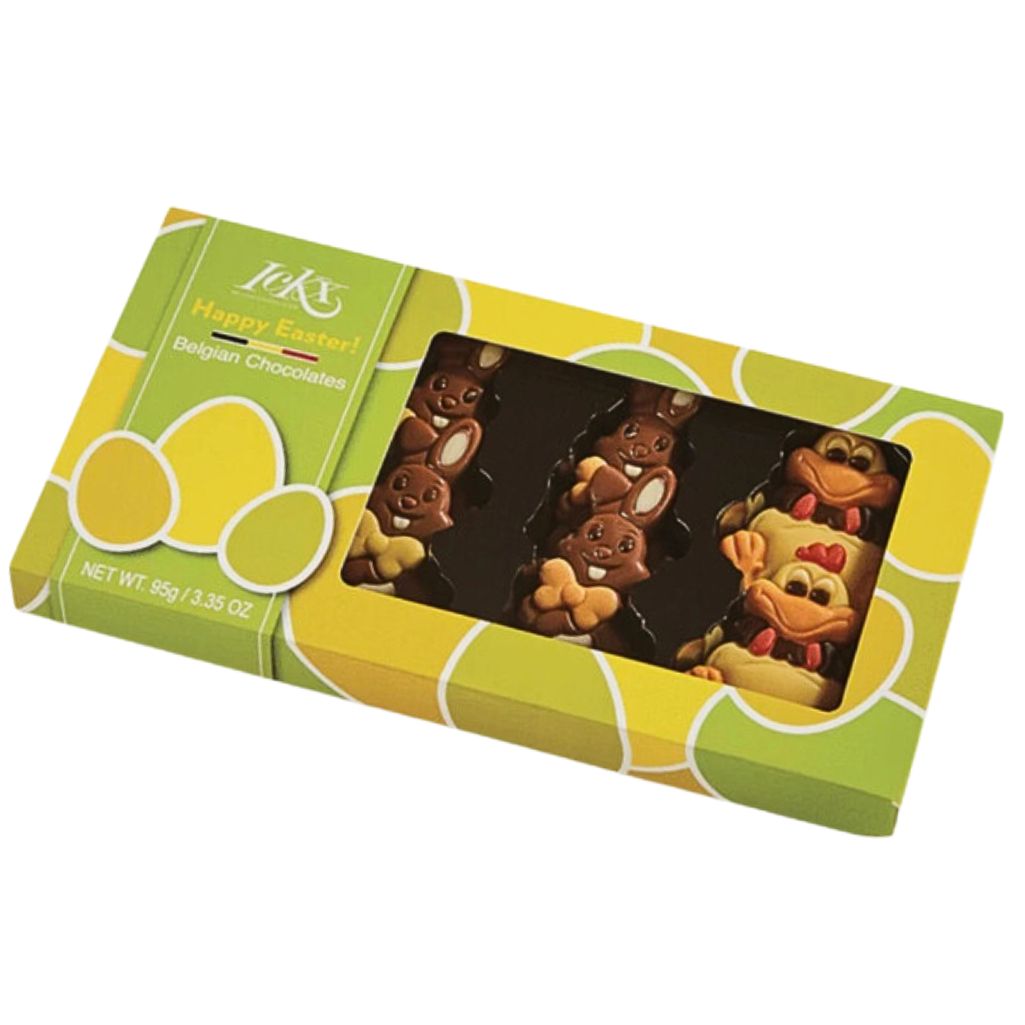 Crazy Chickens and Happy Bunnies Gift Box 95g — Chocolate Box