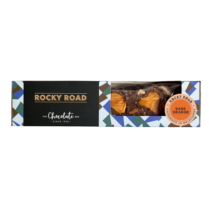 Dark Orange Rocky Road Box 175g