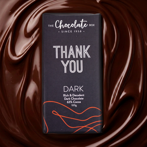 Thank You Dark Chocolate Block