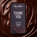 Thank You Dark Chocolate Block