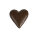 Foiled Heart Solid Dark 100g