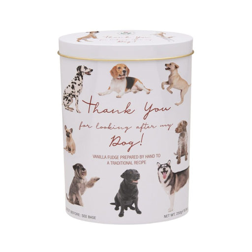 Thank You Dog Vanilla Fudge Tin 250g