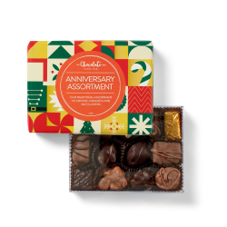 Christmas Anniversary Assortment Chocolate Box (150g)