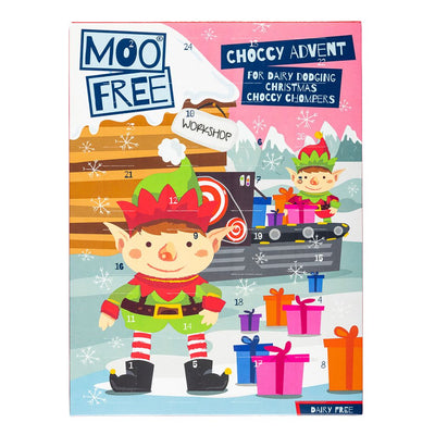 Moo Free Dairy Free Advent Calendar 70g DAIRY FREE, VEGAN, GLUTEN FREE *PRE ORDER*