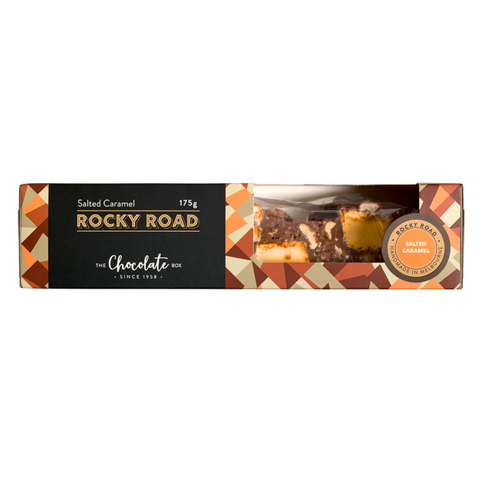 Milk Salted Caramel Rocky Road Box 175g