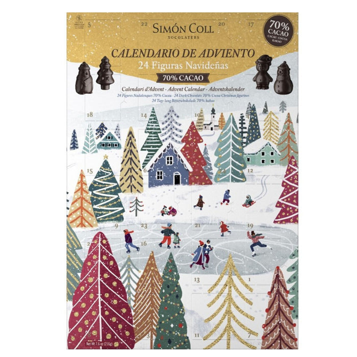 Simon Coll 3D Advent Calendar Dark 216g