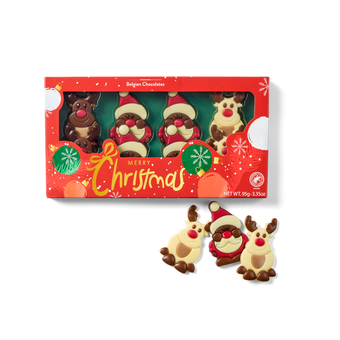 Santa & Reindeer Gift Box 95g