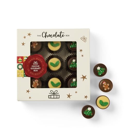 Festive Gourmet Christmas Gift Box 110g (9pce)