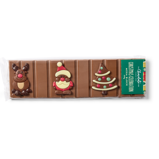 Christmas Celebration Mega Block Milk Chocolate 250g