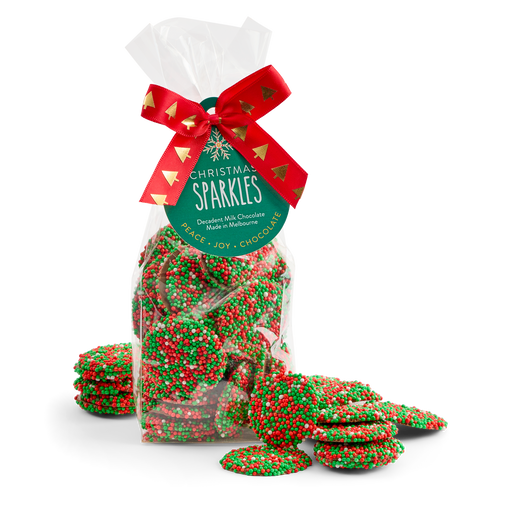 Christmas Milk Chocolate Sparkles 200g