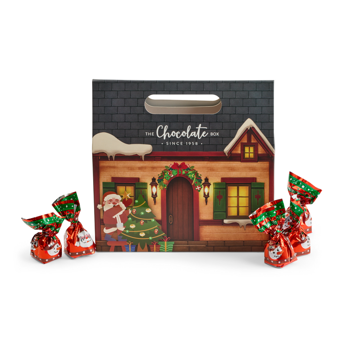 Santas Workshop Hazelnut Praline Twist Wraps 250g