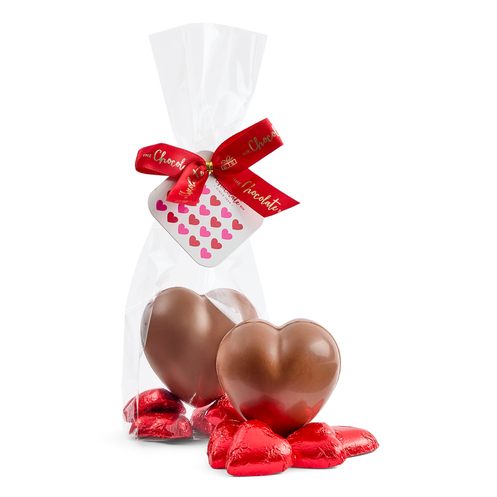 Heart Hot Chocolate with Mini Mallows & Chocolate Hearts 80g