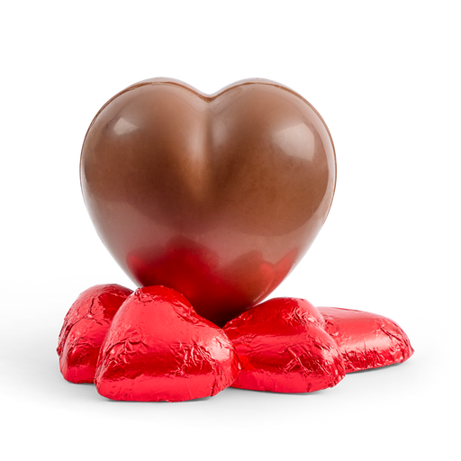 Heart Hot Chocolate with Mini Mallows & Chocolate Hearts 80g