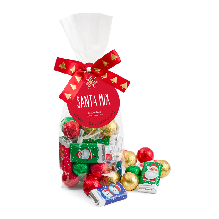 Milk Chocolate Santa Mix 180g