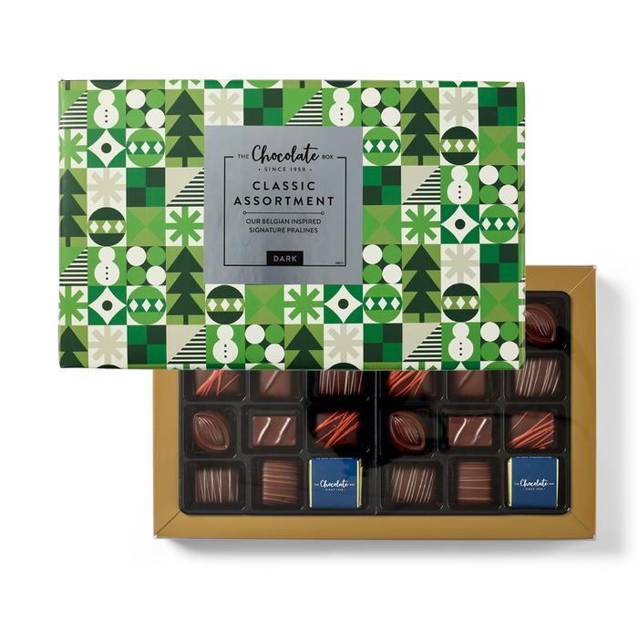 Christmas Classic Dark Chocolate Box (355g)