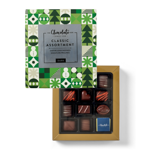 Christmas Classic Dark Chocolate Box (175g)