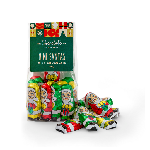 Mini Milk Santa Bag 100g