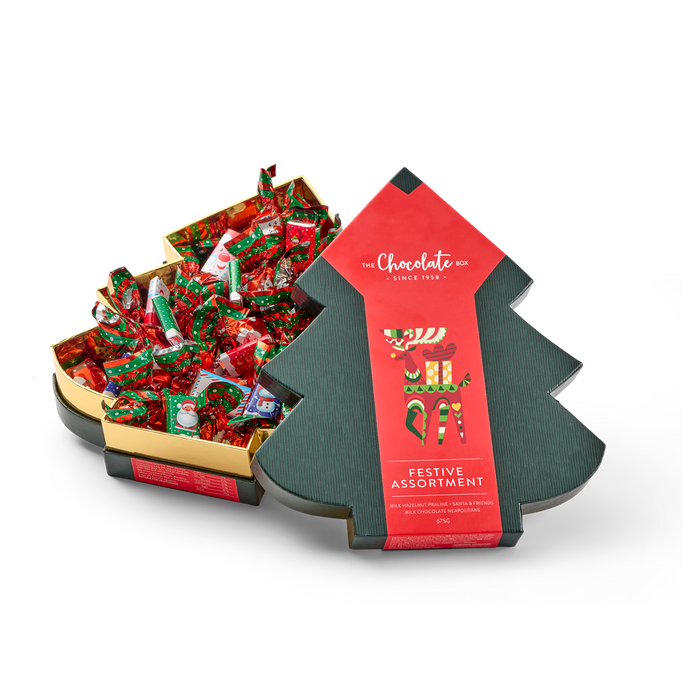 Festive Assortment Christmas Tree 675g