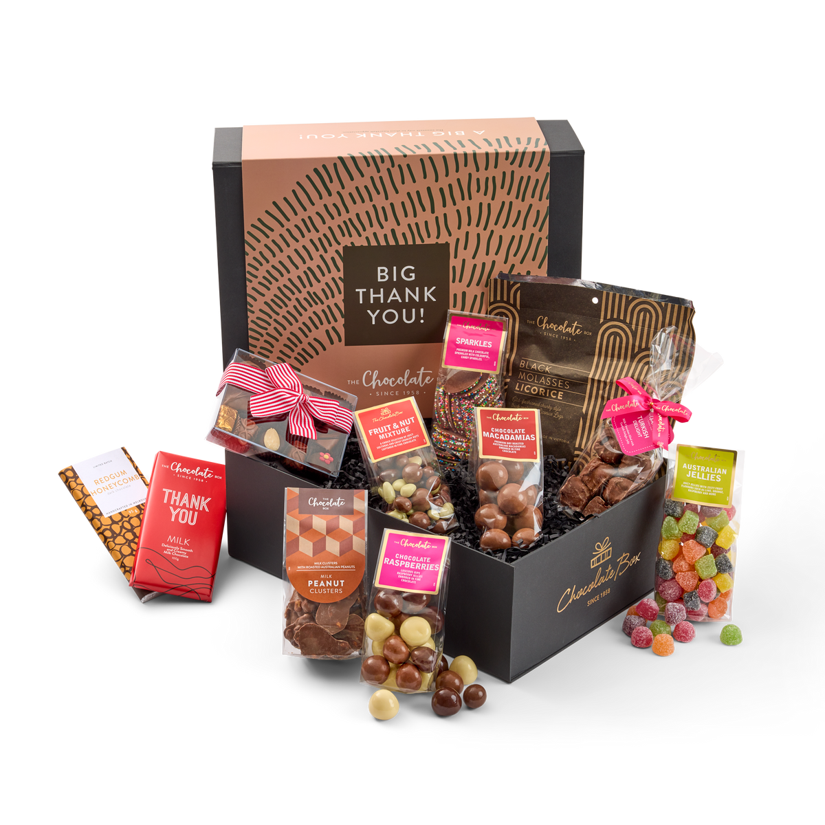 Big Thank You Hamper FREE SHIPPING | Thank You Chocolate — Chocolate Box