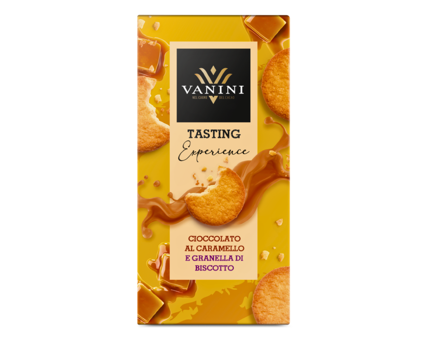 Vanini Block Blonde with Caramelised Biscuit 75g