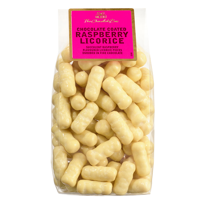 Raspberry Licorice Logs (White)