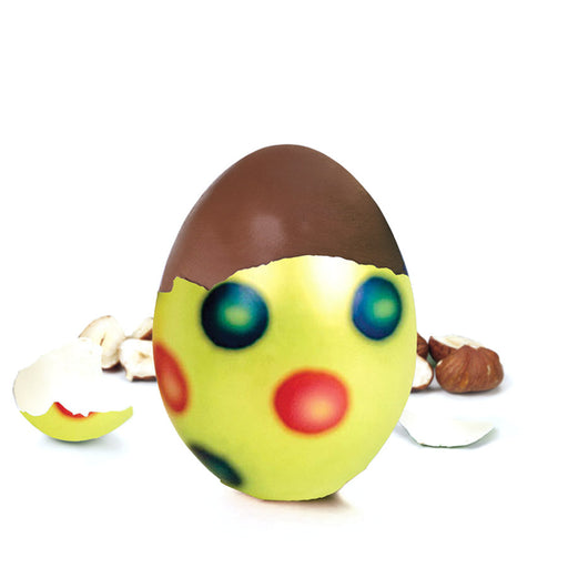 Gianduja Egg with Polka Dots 50g