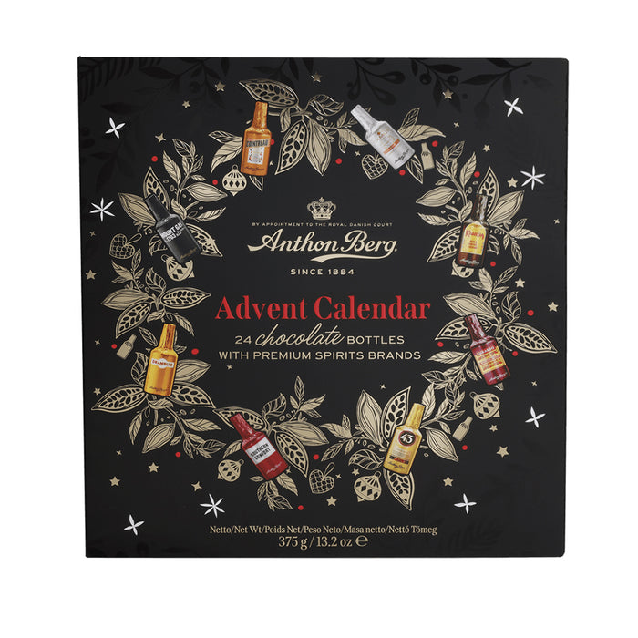 Anthon Berg Liqueur Bottles Advent Calendar 375g