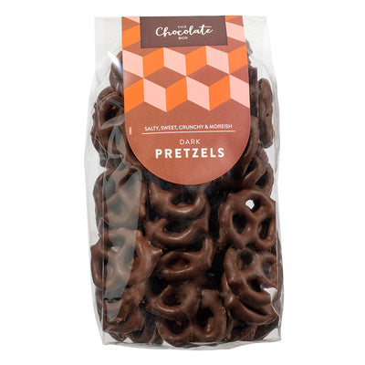 Pretzels (Dark Choc) 350g Bag