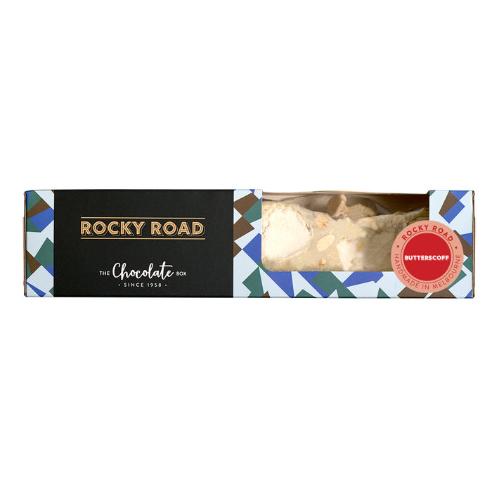 White Butterscoff Rocky Road Box 175g