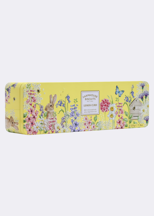 English Garden Lemon Curd Biscuits Tin 225g