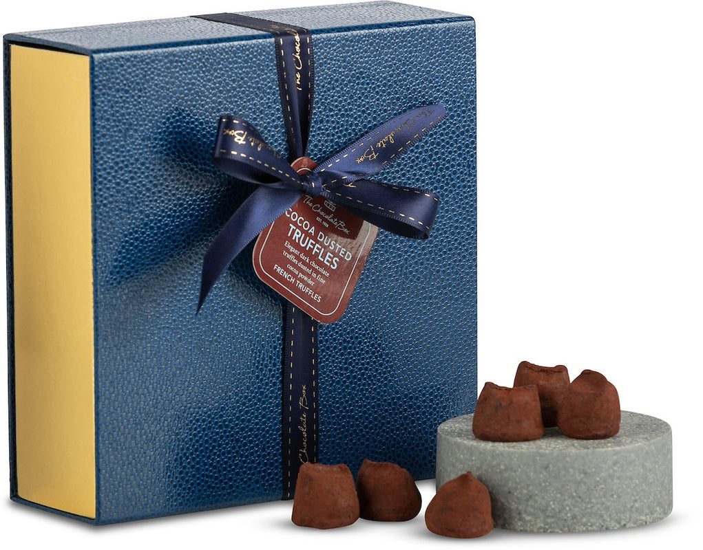 Cocoa Dusted French Truffles — Chocolate Box