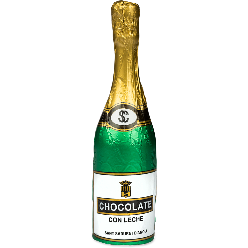 Chocolate Champagne Bottle 100g — Chocolate Box