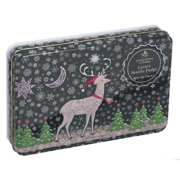 Reindeer Vanilla Fudge 400g Tin