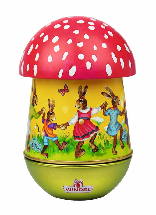 Musical Mushroom Tin with Chocolates 105g