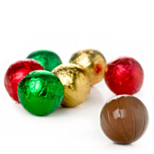 Milk Chocolate Christmas Baubles, Gift Bag 500g