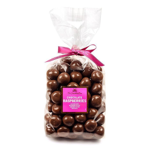 Raspberries, Milk Chocolate 1kg Bag