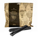 Black Molasses Licorice in Foil Lined Bag for Freshness.