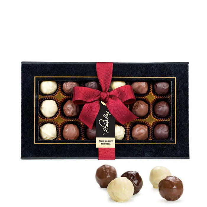 Black Box Chocolate Truffles, Alcohol Free, 230g