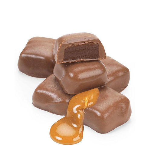 Caramel Chewy Bites, Milk Chocolate 400g Bag