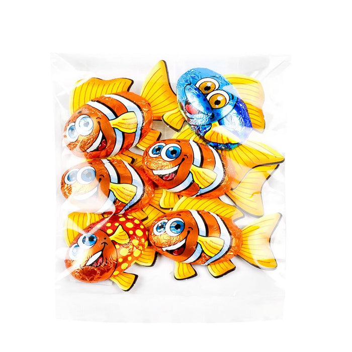 6 Pack of Milk Chocolate Novelty Fish