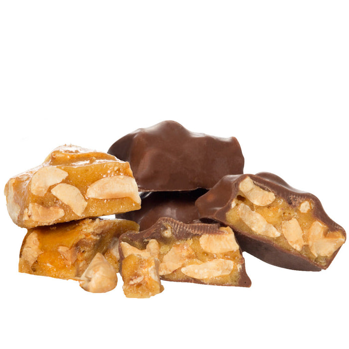 Milk Chocolate Peanut Brittle