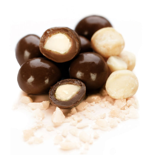 dark chocolate macadamias