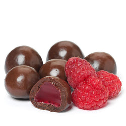 Raspberries, Dark Chocolate 1kg Bag