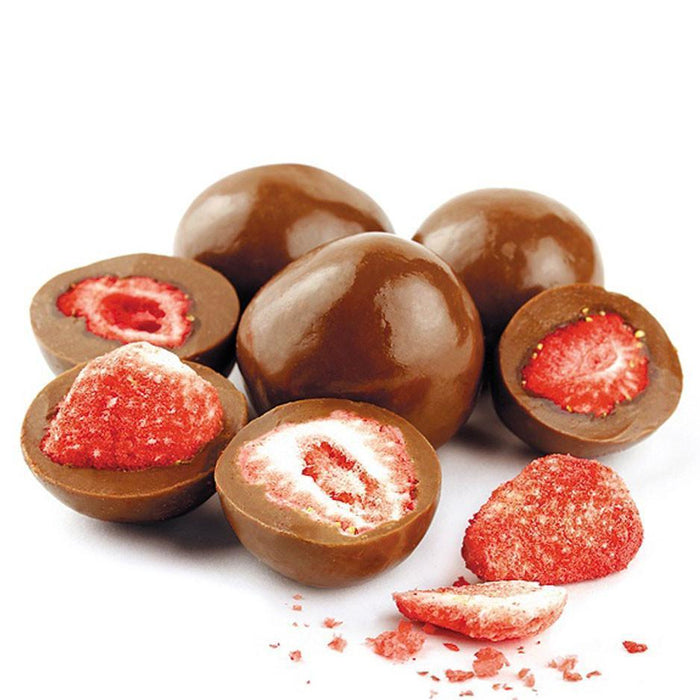 Freeze Dried Strawberries, Milk Chocolate 170g